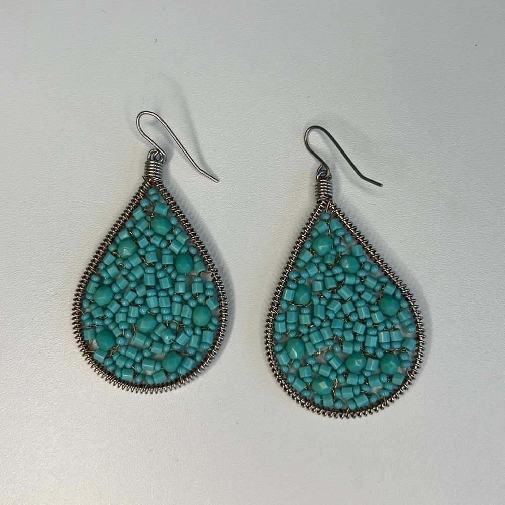 Boho Dangle Teardrop Earrings